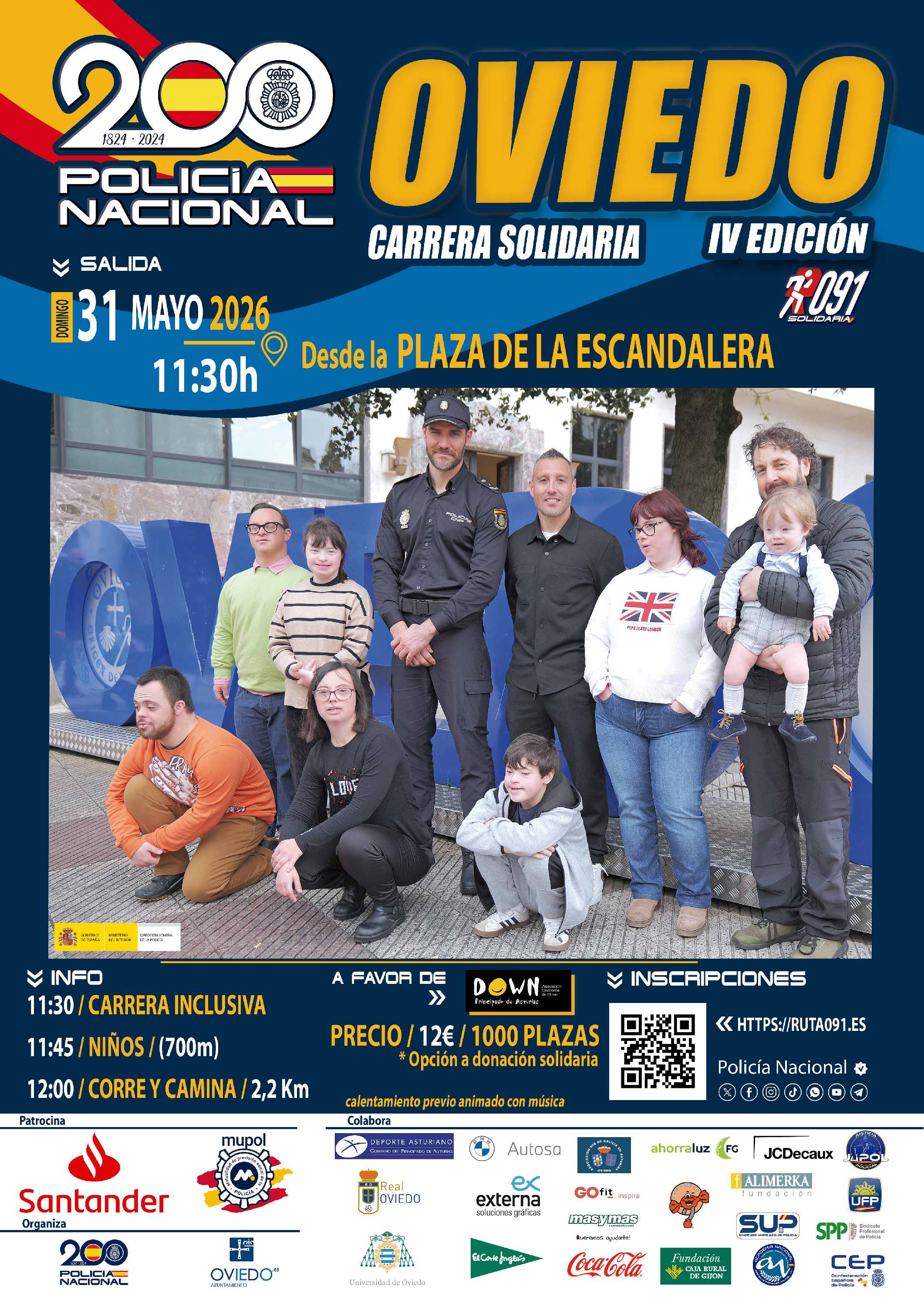 Carrera Policia Nacional "IV Ruta 091-Oviedo"