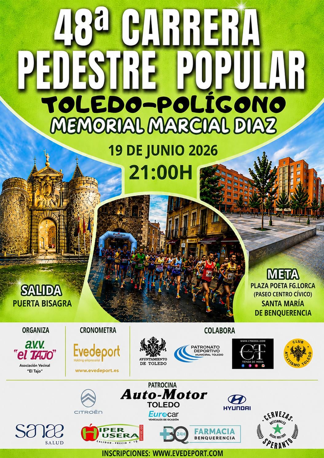 48º Carrera Pedestre popular Toledo-Poligono "Memorial Marcial Diaz"