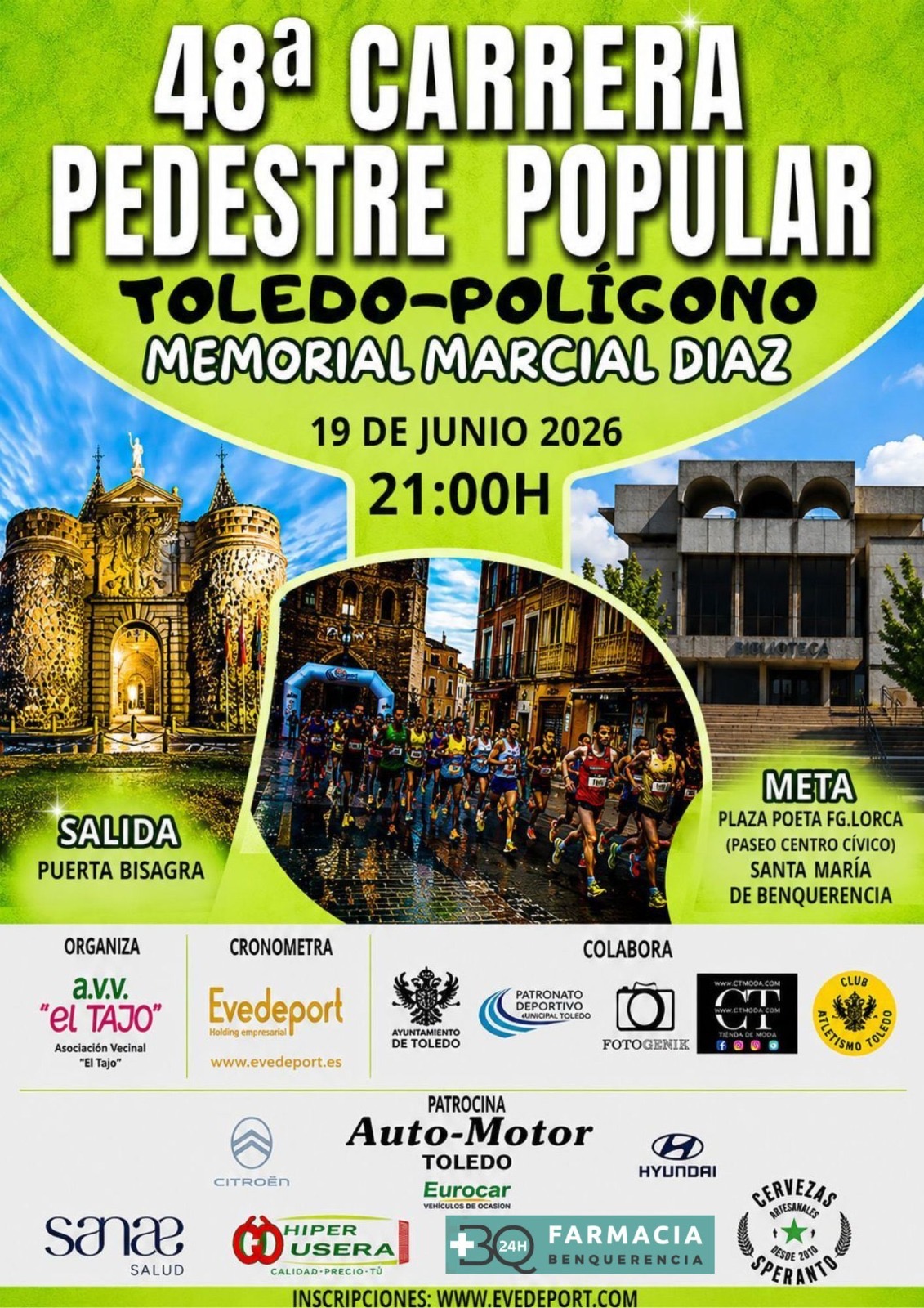 48º Carrera Pedestre popular Toledo-Poligono "Memorial Marcial Diaz"