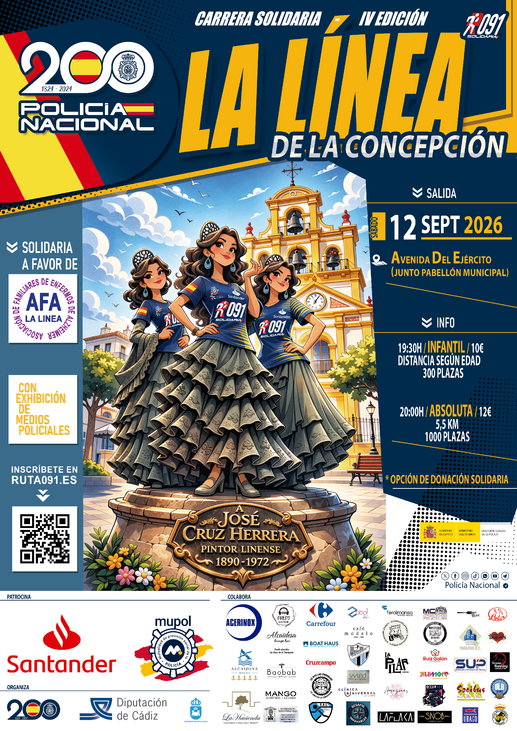 IV Kilómetros solidarios Ruta091-La Linea de la Concepcion