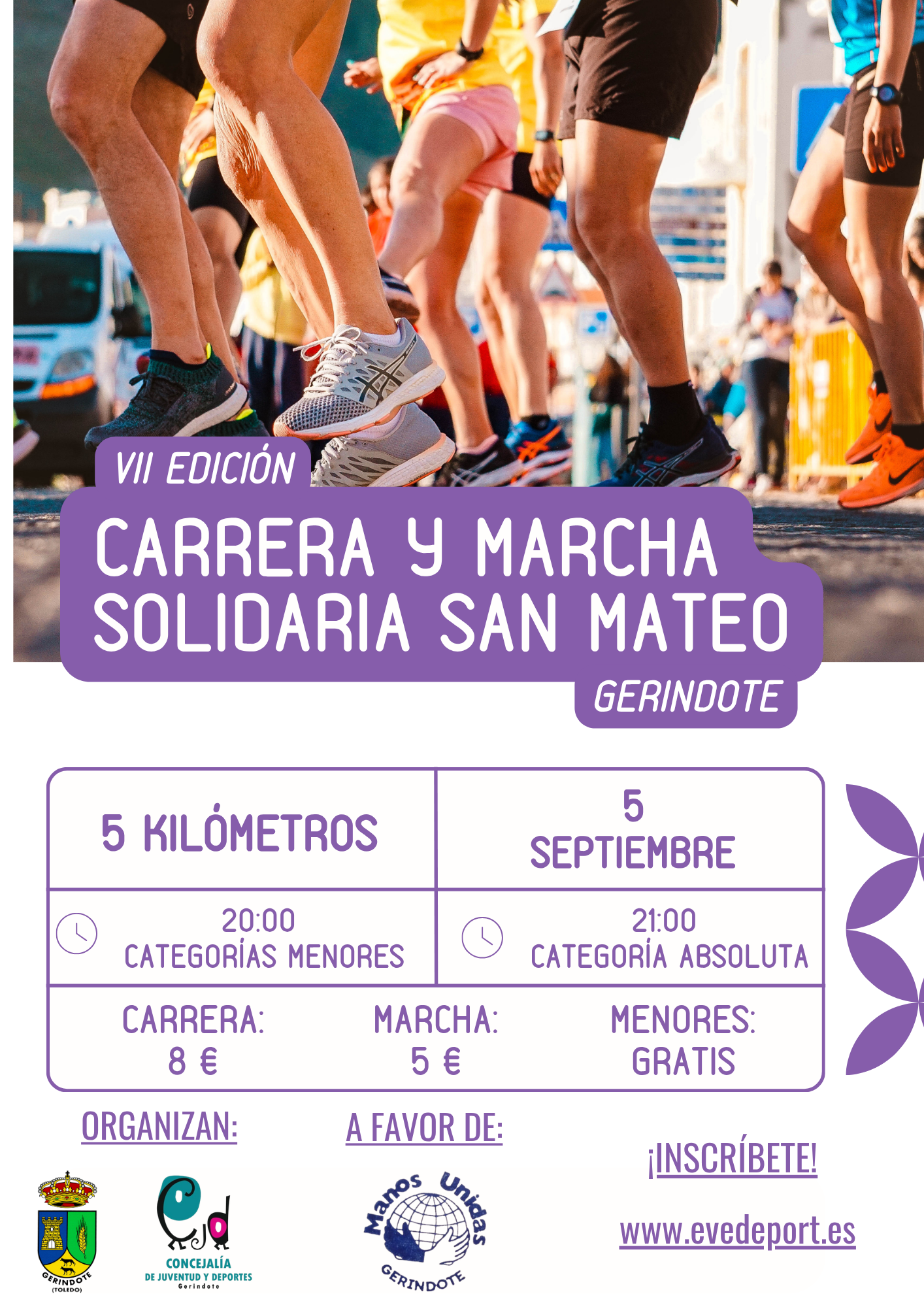 VII CARRERA NOCTURNA Y MARCHA SOLIDARIA SAN MATEO 2026