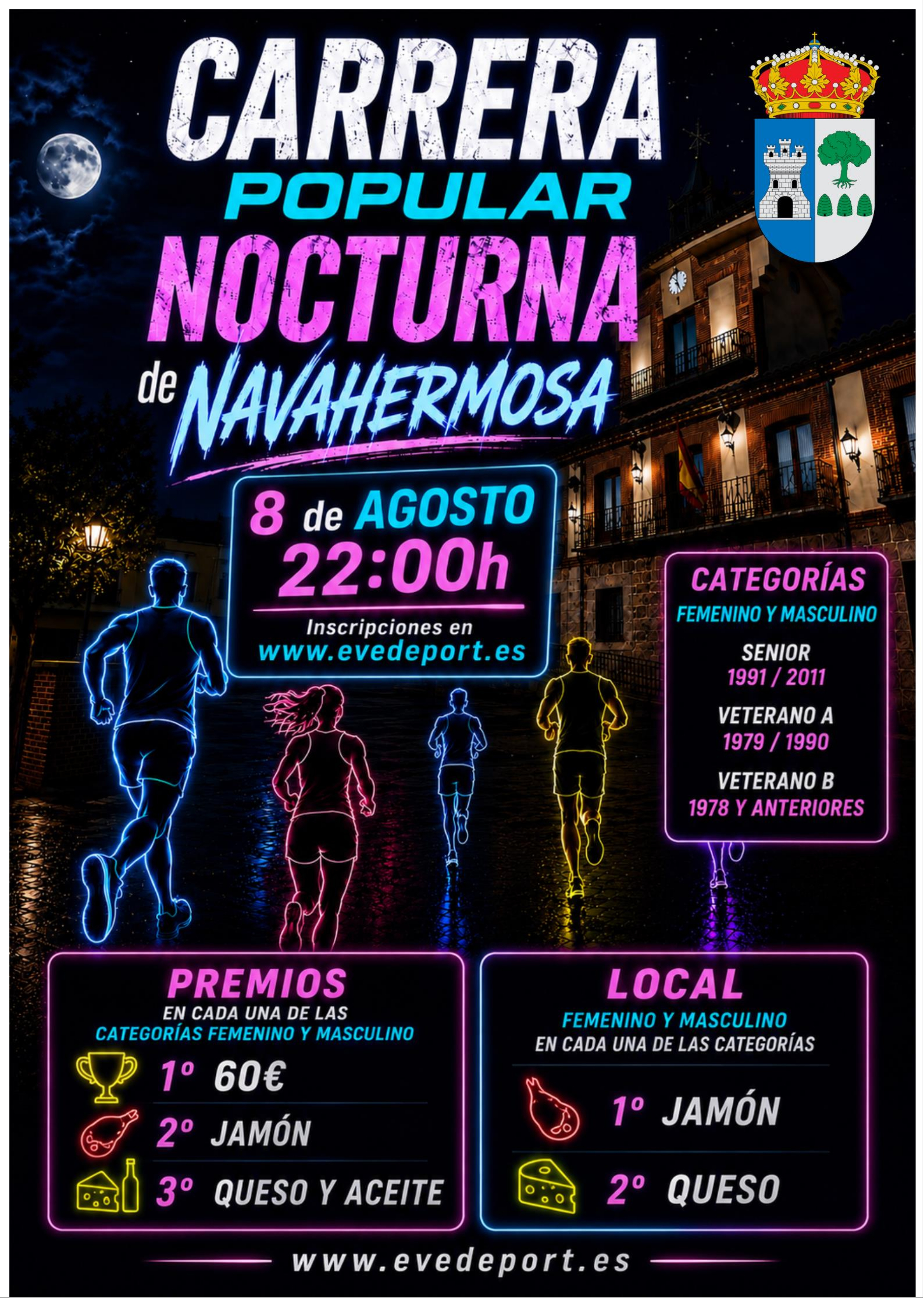 Carrera Popular Nocturna de Navahermosa 2026