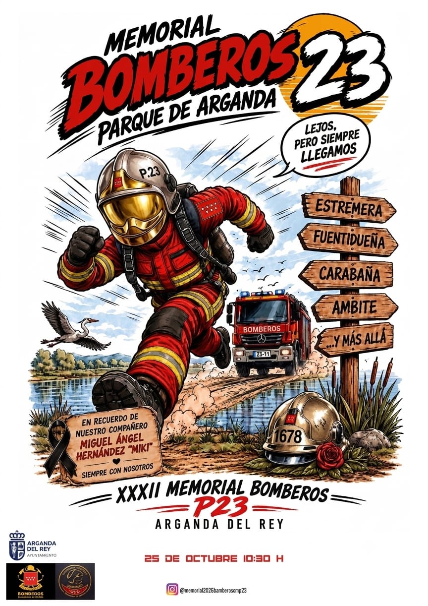 Memorial bomberos Parque de Arganda 23